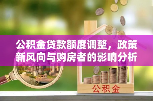 西夏公积金贷款额度调整，政策新风向与购房者的影响分析