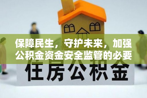 西夏保障民生，守护未来，加强公积金资金安全监管的必要性与实践