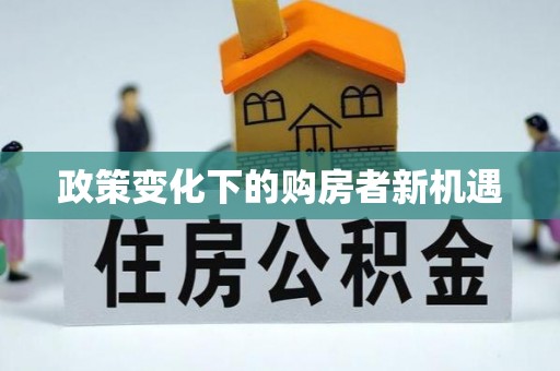 西夏政策变化下的购房者新机遇