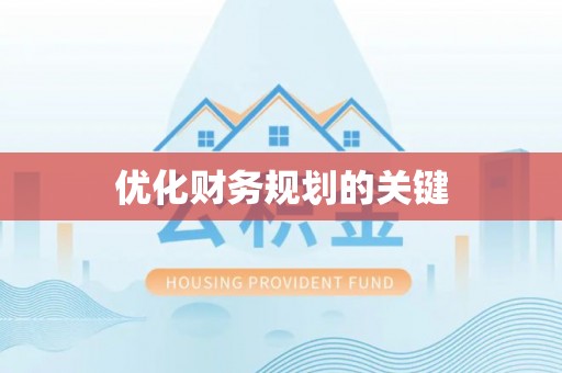 西夏优化财务规划的关键
