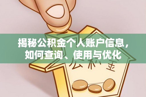 西夏揭秘公积金个人账户信息，如何查询、使用与优化