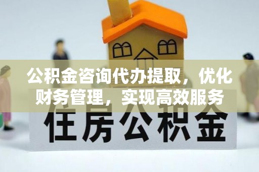 西夏公积金咨询代办提取，优化财务管理，实现高效服务