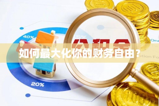 西夏如何最大化你的财务自由？