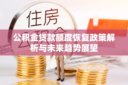 西夏公积金贷款额度恢复政策解析与未来趋势展望