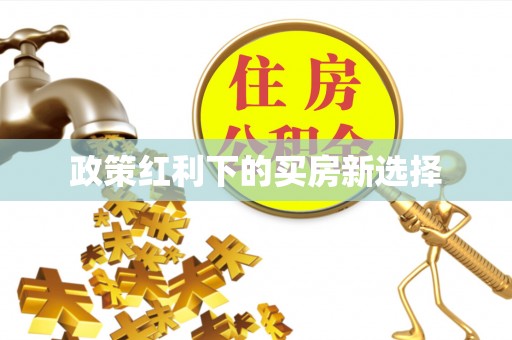 西夏政策红利下的买房新选择