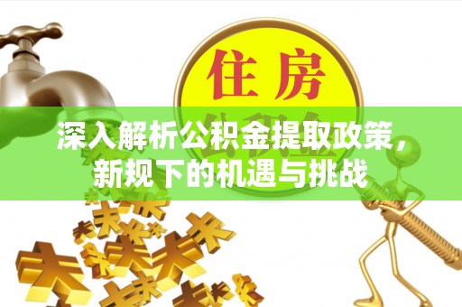 西夏深入解析公积金提取政策，新规下的机遇与挑战