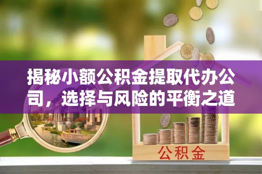 西夏揭秘小额公积金提取代办公司，选择与风险的平衡之道
