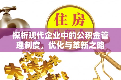 西夏探析现代企业中的公积金管理制度，优化与革新之路