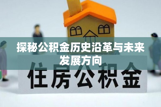 西夏探秘公积金历史沿革与未来发展方向