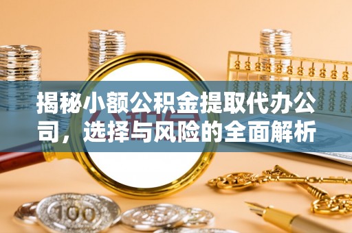 西夏揭秘小额公积金提取代办公司，选择与风险的全面解析