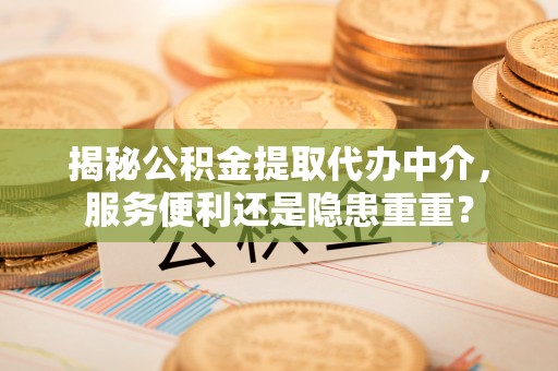 西夏揭秘公积金提取代办中介，服务便利还是隐患重重？
