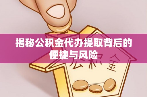 西夏揭秘公积金代办提取背后的便捷与风险