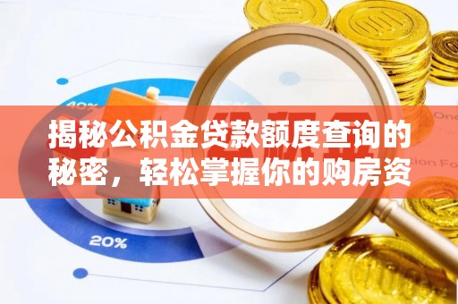 西夏揭秘公积金贷款额度查询的秘密，轻松掌握你的购房资金