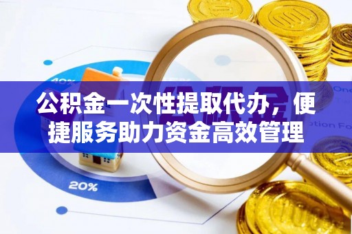 西夏公积金一次性提取代办，便捷服务助力资金高效管理