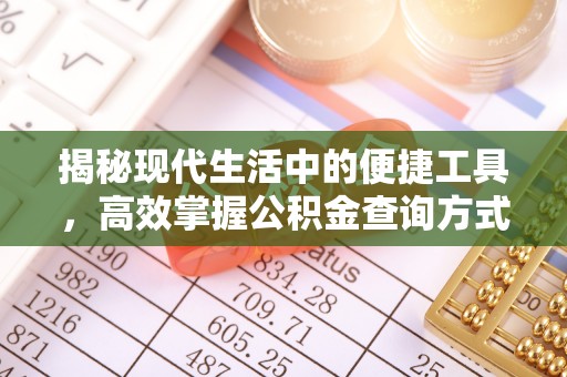 西夏揭秘现代生活中的便捷工具，高效掌握公积金查询方式
