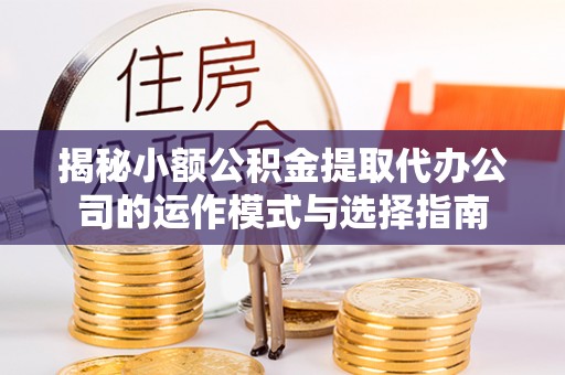 西夏揭秘小额公积金提取代办公司的运作模式与选择指南