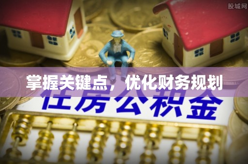 西夏掌握关键点，优化财务规划