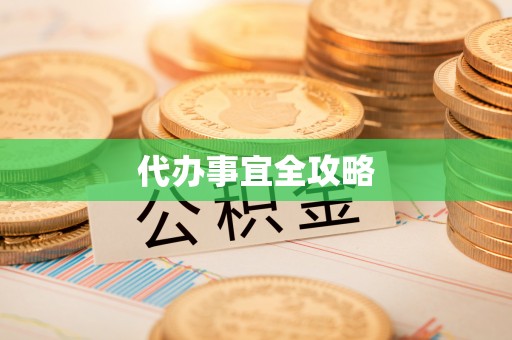西夏代办事宜全攻略